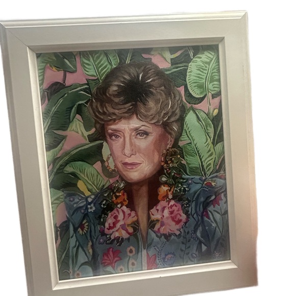 Golden Girl framed Art work - Picture 1 of 1